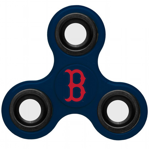MLB Boston Red Sox 3 Way Fidget Spinner B48 - Navy